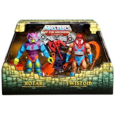 Masters of the Universe Classics ROTAR VS TWISTOID 2 Pack Figure MOTU CGP27