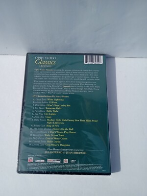 Opry Video Classics Legends 2007 DVD Gaylord Entertainment New