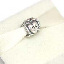 New! Authentic Pandora Birthday Milestone 21 Years Bead 791048