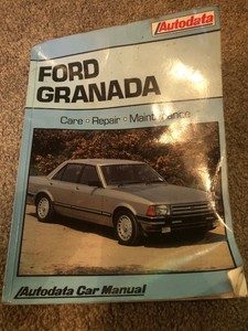 Autodata Car Repair Manual Ford Granada from 1977 | eBay