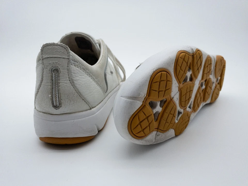 GEOX Zapatillas Deportivas Para Hombre Blancas Talla 40 EU Art 16056-10 - Imagen 2 de 3