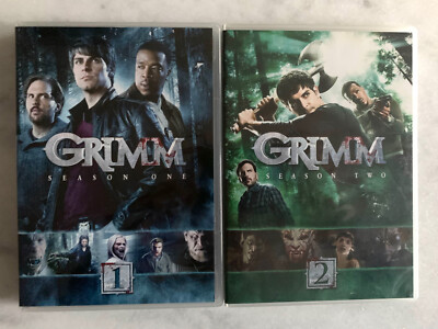 Grimm Season 1 & 2 DVD, David Giuntoli, Fairytale, Mystery, Rare OOP HTF