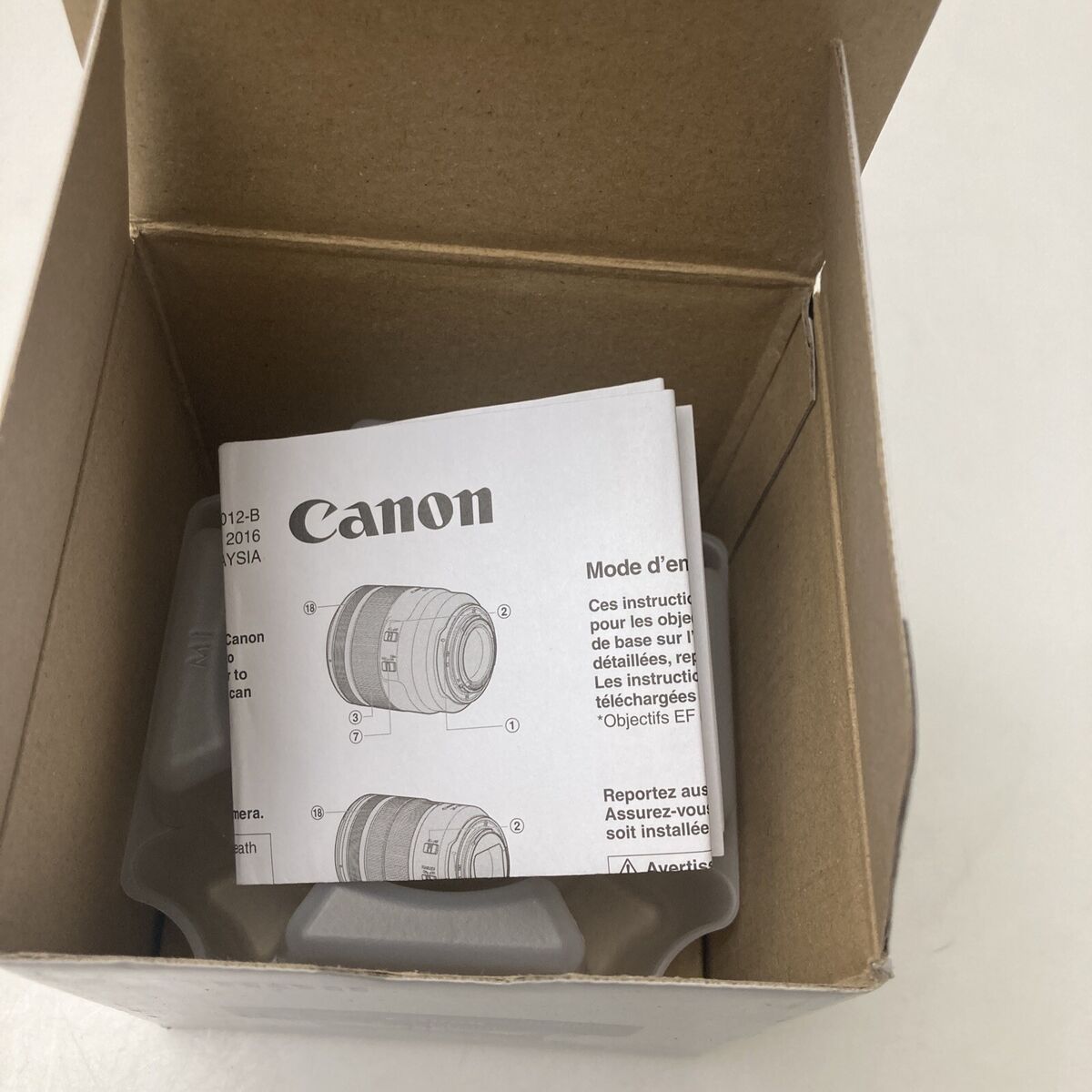Canon EFS 24mm f/2.8 STM Lens BOX ONLY | eBay Canon EFS 24mm f/2.8 STM Lens BOX ONLY | eBay