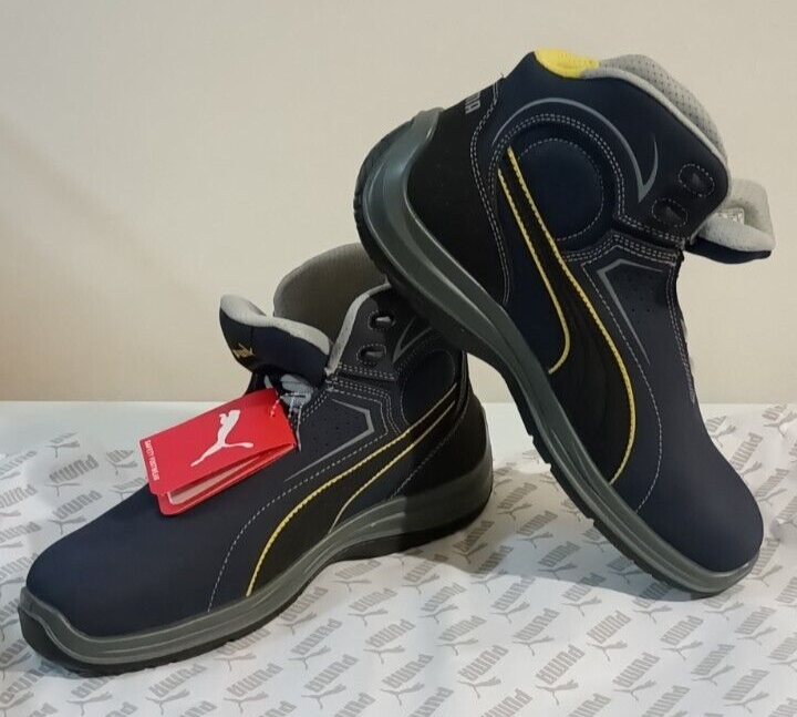 PUMA Safety Touring Mid Moto Lace-Up Work Boots | eBay display picture 3