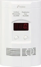 Kidde KN-COEG-3 Explosive Gas Alarm/ Carbon Monoxide Alarm Detector with Battery