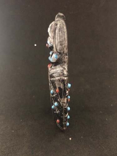 Zuni Corn Maiden Claudia Peina *SIGNED* Incredible Fossilized Cs38 - Picture 2 of 7