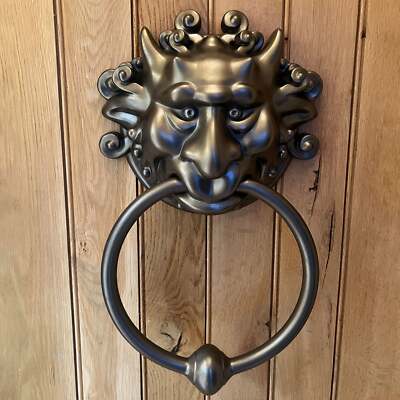 Labyrinth Movie Door Knockers 80s Goblin King Jareth Prop Man Cave Decor
