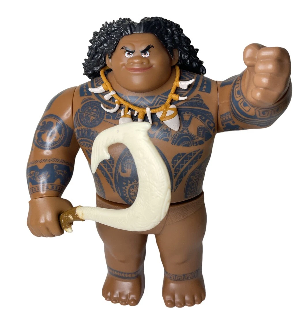 10pcs / set Dessin animé Moana Princesse Légende Vaiana Maui Chef