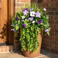 Artificial Plants  Flowers, UV Resistant Fake Plants Artificial Flowers Outdoor