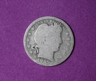 ESTATE FIND 1899- Barber Quarter #P32801