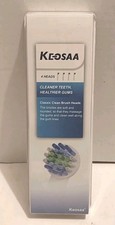 Keosaa Classic Clean Toothbrush Replacement Heads, Sonicare White, 4 Pack