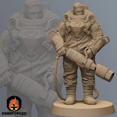Danny Williams Cyberpunk Gaming Figure | Unit9 | High Resolution 3D Printed