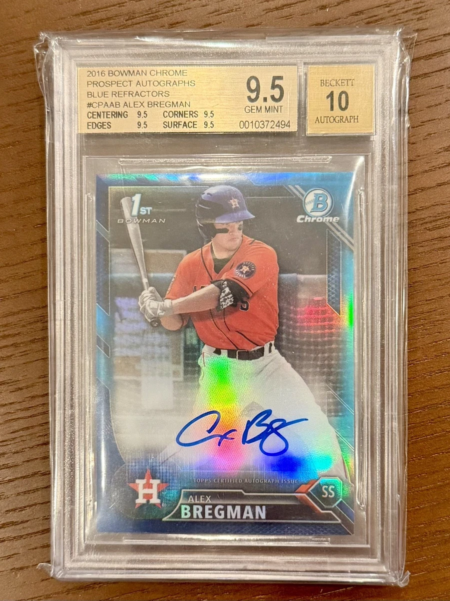 Alex Bregman Baseball Serial Numbered Sports Trading Cards 