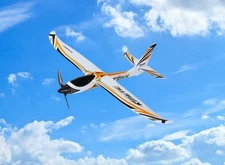 RC Super Kinetic Sport Glider 815mm PNF – Fast Aerobatic Glider  Folding Prop