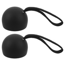 2 Pcs Umbrella Grip Band Repair Accessories Folding Handle Parts Plastic