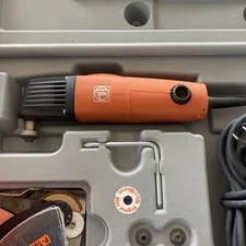 Fein MSxe 636 II XL Multimaster Oscillating Tool Kit w/Accessories & Case (D)