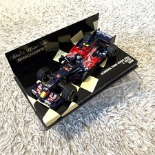 Minichamps Toro Rosso STR3 Vettel 2008 Diecast Model No Box, Damaged Case