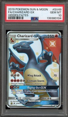 Charizard GX #SV49 from Hidden Fates ((2019)) – Pokémon card