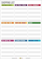 mfm toys fridge magnet write-erase notepads planners  shopping list - Multi ...