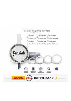 Apple Magsafe Magnet Ring iPhone Backcoverglas Rückseite diverse Modelle