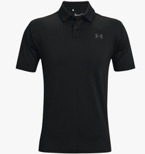 Under Armour UA Tech Men's Polo Shirt - Graphite/Black, 2XL, NWT