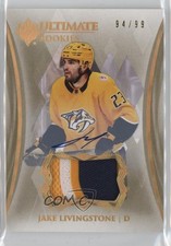 2023-24 Ultimate Collection Rookies 94/99 Jake Livingstone #190 Patch Auto n7r