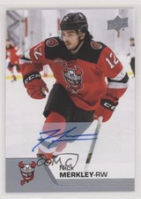 2020-21 Upper Deck AHL Auto Nick Merkley #73 Auto a4i