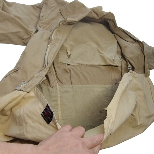 1950's American Field Men's Med-Large Hunting Jacket Hettrick Canvas Game Pouch - Picture 10 of 19
