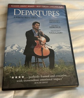 Departures Okuribito DVD NEW Sealed Oscar Winner Japanese Film 2008