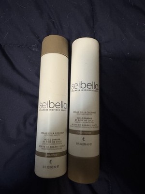 Seibella Argan Oil Coconut Moisture Smooth Shampoo And Conditioner 10 oz
