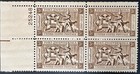 US Plate Block of 4 1955 Fort Ticonderoga Scott 1071 #25248 UL MNH — photo 1
