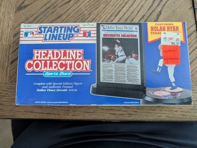 Kenner Starting Lineup Nolan Ryan Headline Collection Baseball Action Figure 8''