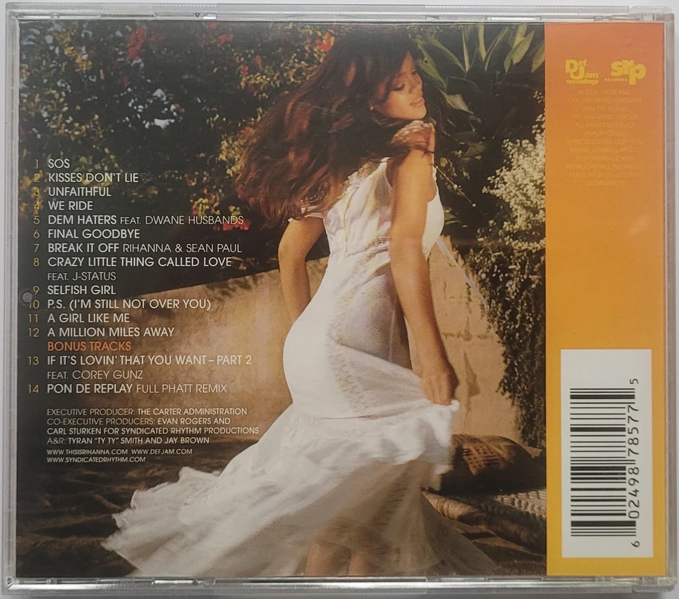 Rihanna - A Girl like me (CD, 2006) Ne-Yo, SOS, Unfaithful - Bild 2 von 3