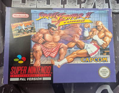 CAPCOM Street Fighter 2 II Turbo Nintendo SNES PAL inkl. OVP Handbuch + Case 
