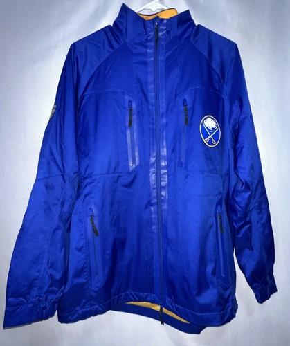 Chaqueta Fanatics Auténtica Pro Buffalo Sabres NHL Vestuario Hombres Talla Pequeña NUEVA - Imagen 1 de 10