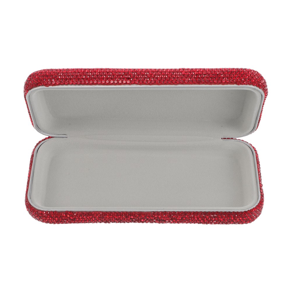 Car -encrusted Glasses Case Cases for Eyeglasses Women Fashion Eyewear
