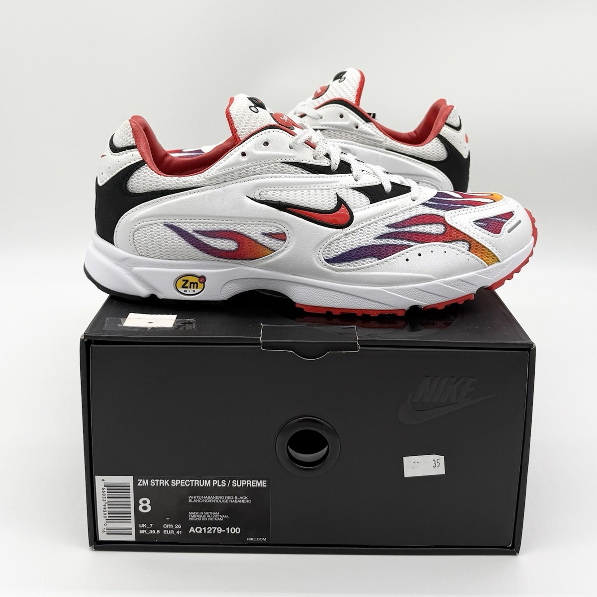 US8 Nike Zoom Streak Spectrum Plus “Supreme White” | eBay