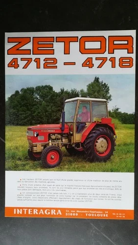 Zetor TRACTOR BROCHURE