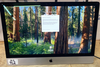 GEKNACKTE IMAC 27 ZOLL 3,6 GHZ 8-CORE INTEL CORE I9 32GB RAM 128GB SSD