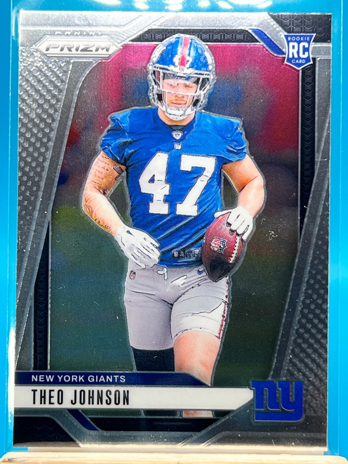 2024 Panini Prizm - Rookies Theo Johnson #390 (RC)