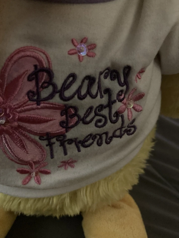 Build A Bear Easter Yellow Plush Chick Wearing  Bestie Clothes And Now - Image 2 of 4