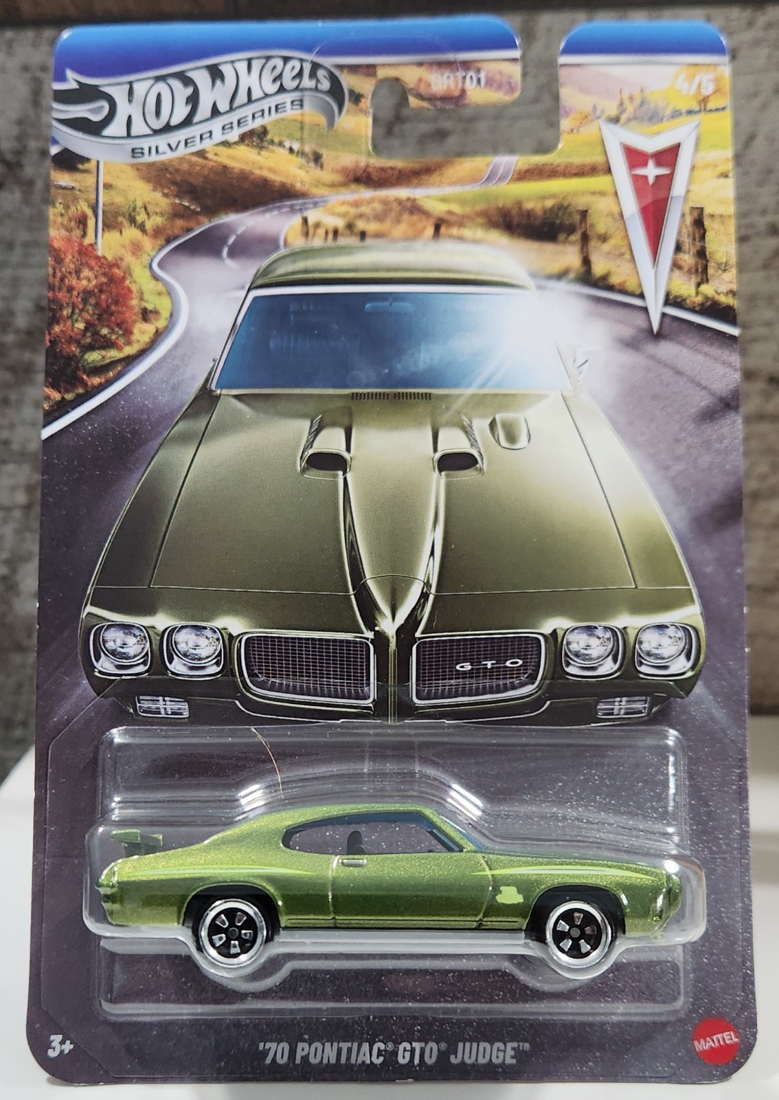  Hot Wheels Silver Series 70 Pontiac GTO Judge -2026