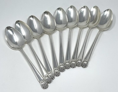 International Silver ETERNALLY YOURS Silver Plate 7 1/4 Place/Oval Soup Spoons