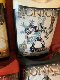 LEGO BIONICLE Glatorian Legends Canister Set  complete w/ instructions.