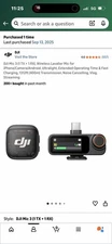 DJI - Mic 3 (1 TX + 1 RX) - Black