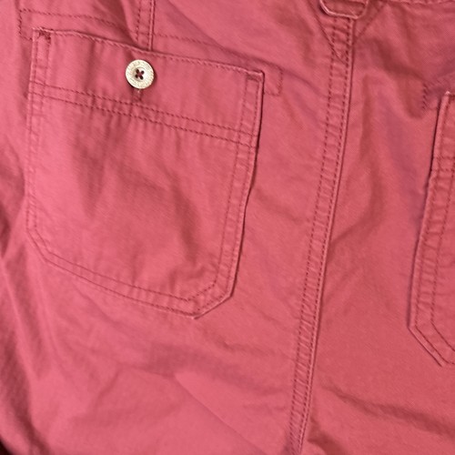 NWT Levi's Shorts Misses Size 8 Mid Rise Stretch Cuffed Cotton Cargo Denim W32 - Picture 9 of 14