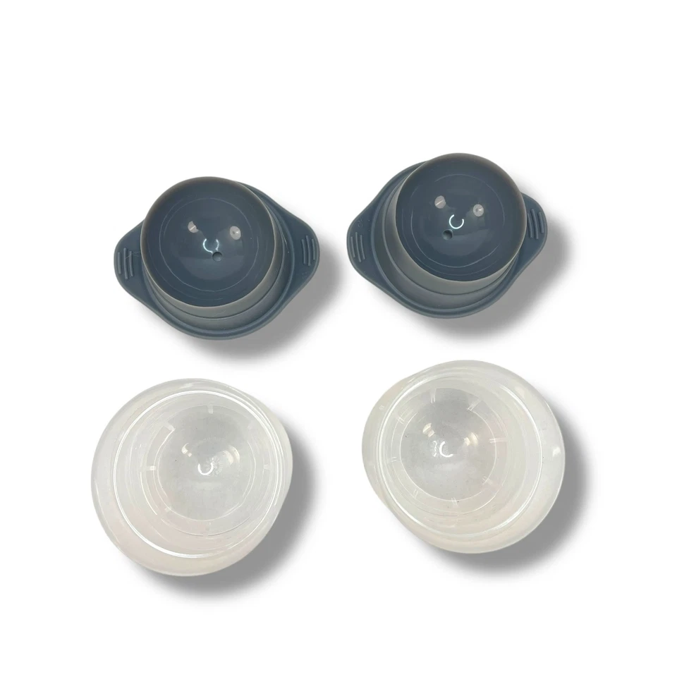 TOVOLO 2.5" Esfera Redonda Moldes de Hielo Fusión Lenta Juego de 2 Nuevos en Caja Apilables Foto 4 de 4