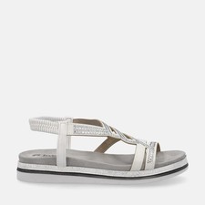 Inblu SA47 women's sandal with elastic and zig decoration