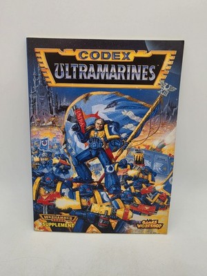 Warhammer 40K Codex Ultramarines 1995 2nd Ed Games Workshop Read
