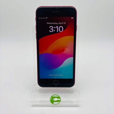 Unlocked Apple iPhone SE 2nd Gen 64GB 26.5 Red MX9M2LL/A